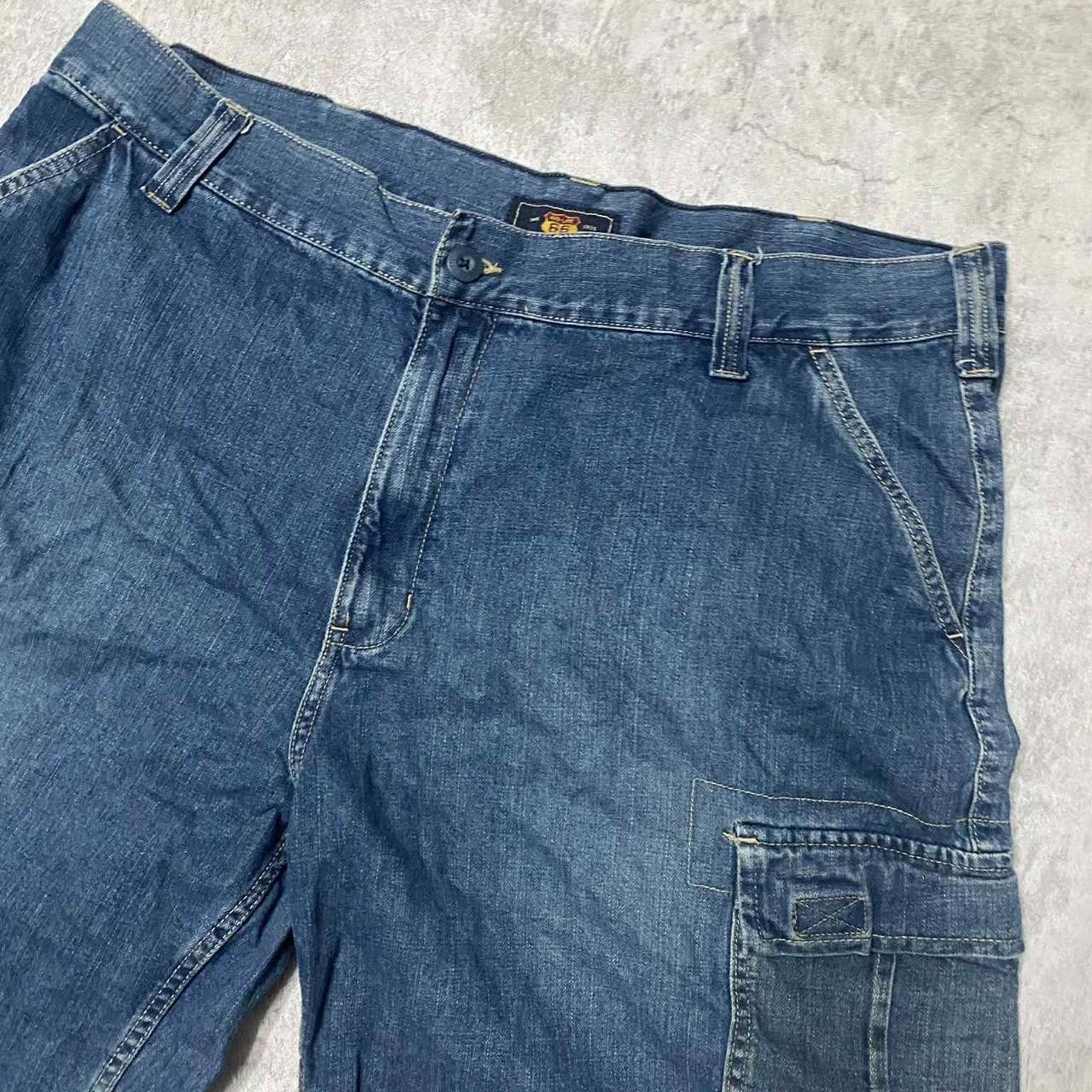 Other Blue Wrangler denim cargo shorts #denimshorts Size 34" / US 12 / IT 48 - 3 Thumbnail