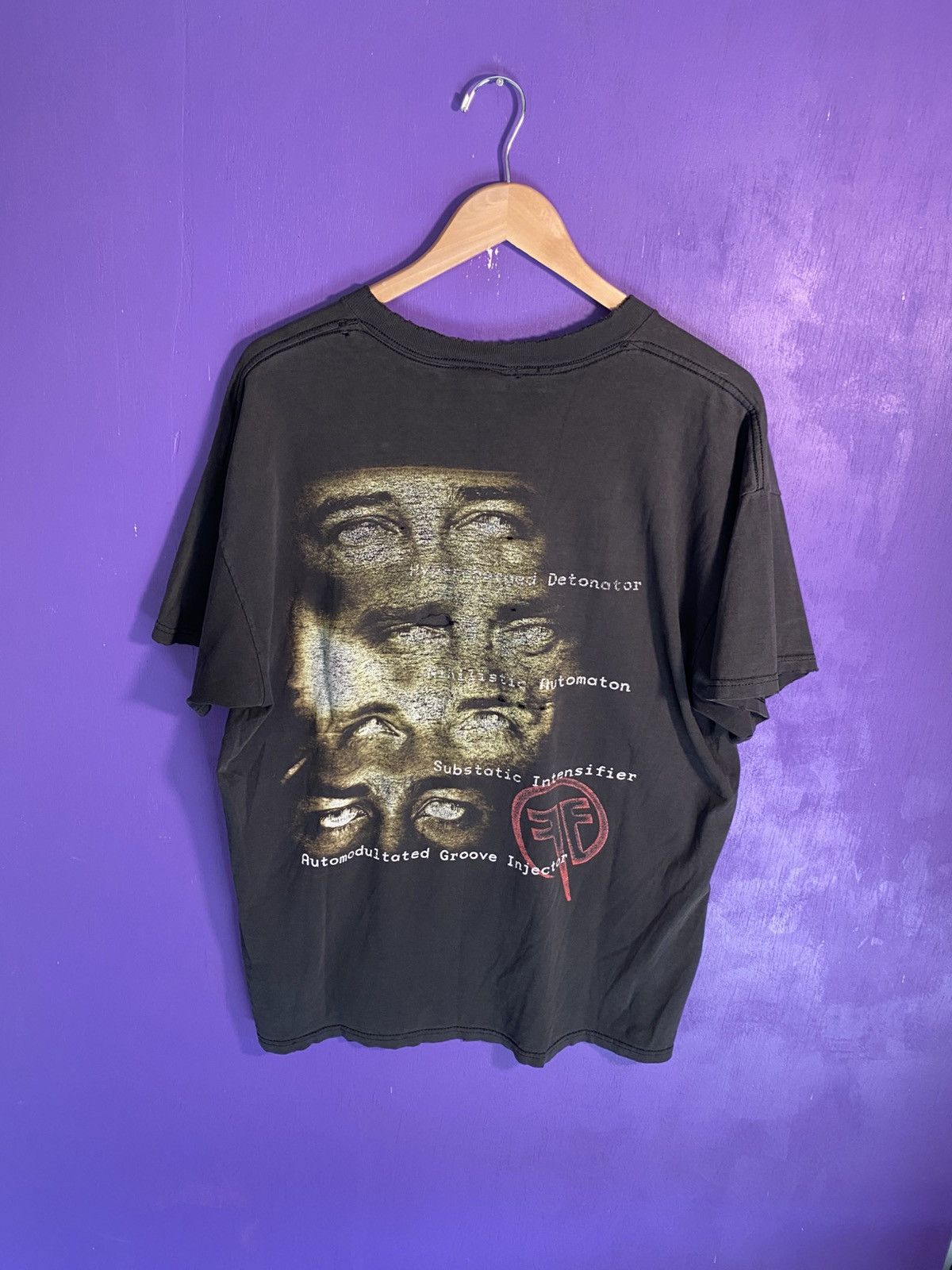 Band Tees Vintage 90s Fear Factory Obsolete tour tee Size US XL / EU 56 / 4 - 2 Thumbnail