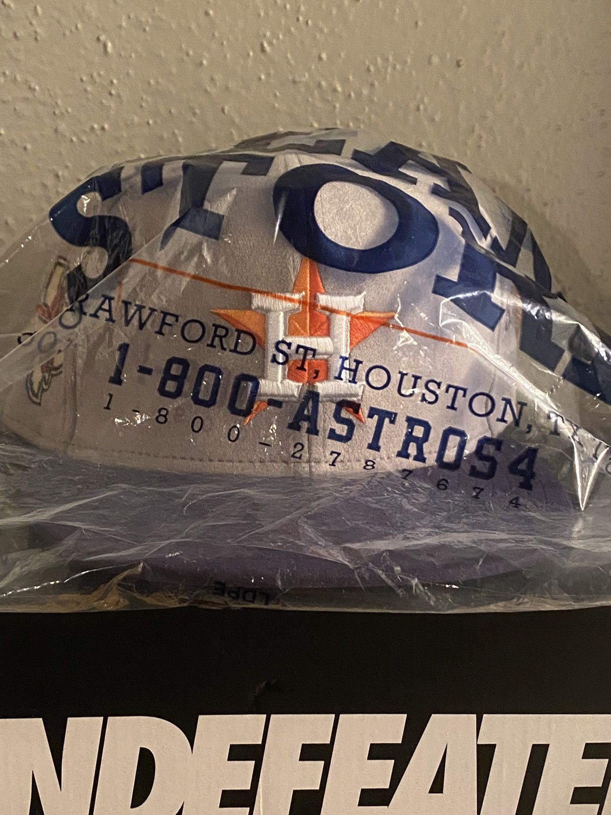 New Era Bun B x Astros x New Era Fitted “281 Hat” Size ONE SIZE - 10 Thumbnail