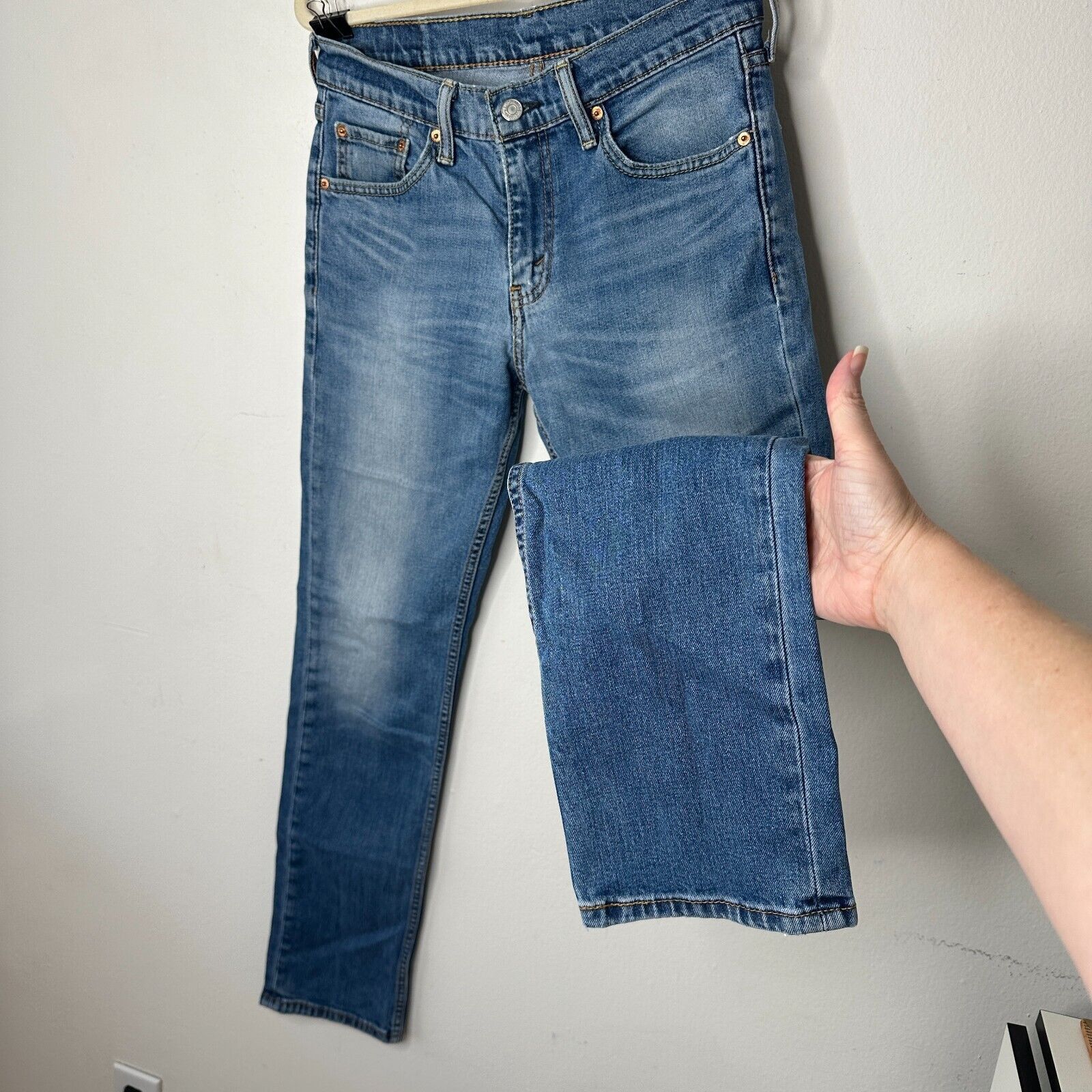 Levi's Levi 511 Slim Fit Medium Wash Levi's Flex Jeans 30 / 32 Size US 30 / EU 46 - 3 Thumbnail