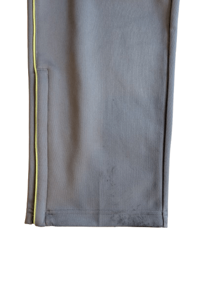 F.C.R.B × Nike F.C.R.B NIKE NEON PIPPING GRAY TRACK PANTS SIZE MEDIUM Size US 30 / EU 46 - 21 Thumbnail
