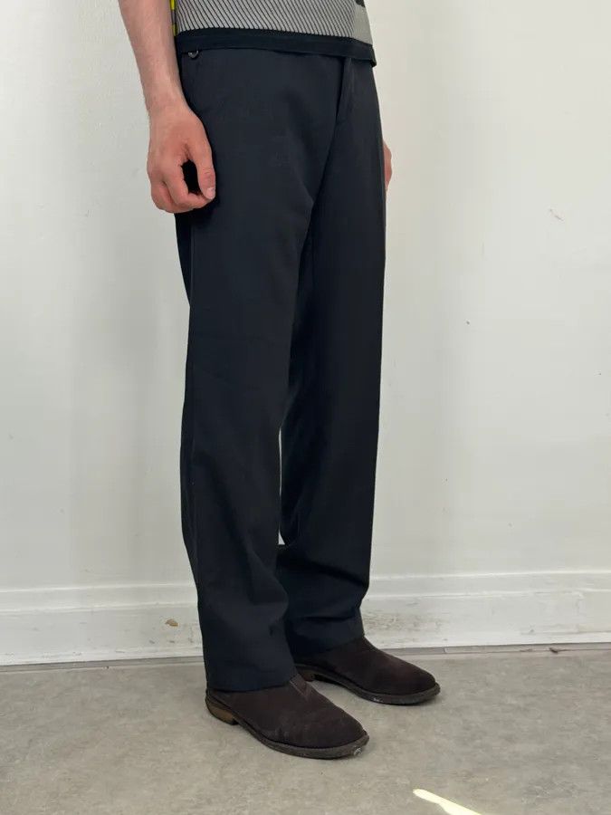 Gucci 2000s Gucci Dark Grey Regular Tailored Pants Size US 34 / EU 50 - 3 Thumbnail