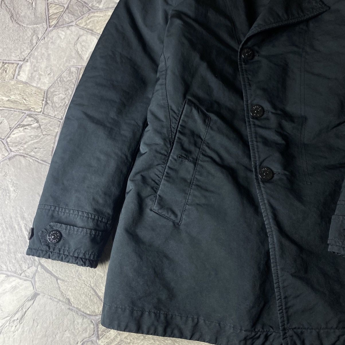 Stone Island RARE Stone Island Trench/Parka black S SIZE Size US S / EU 44-46 / 1 - 3 Thumbnail