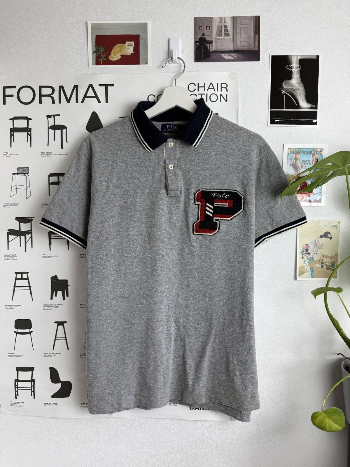 Designer × Polo Ralph Lauren × Ralph Lauren Polo Ralph Lauren P logo chief keef polo t-shirt L archive Size US L / EU 52-54 / 3 - 1 Thumbnail