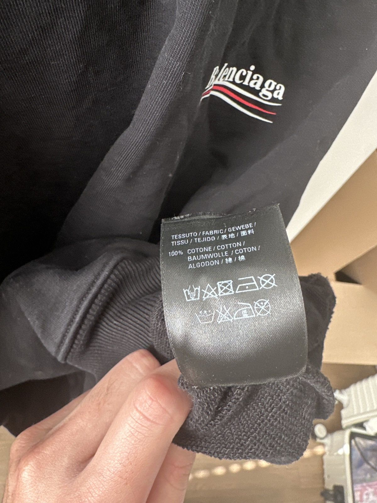 Balenciaga Balenciaga Campaign Hoodie Size M Size M / US 6-8 / IT 42-44 - 5 Thumbnail