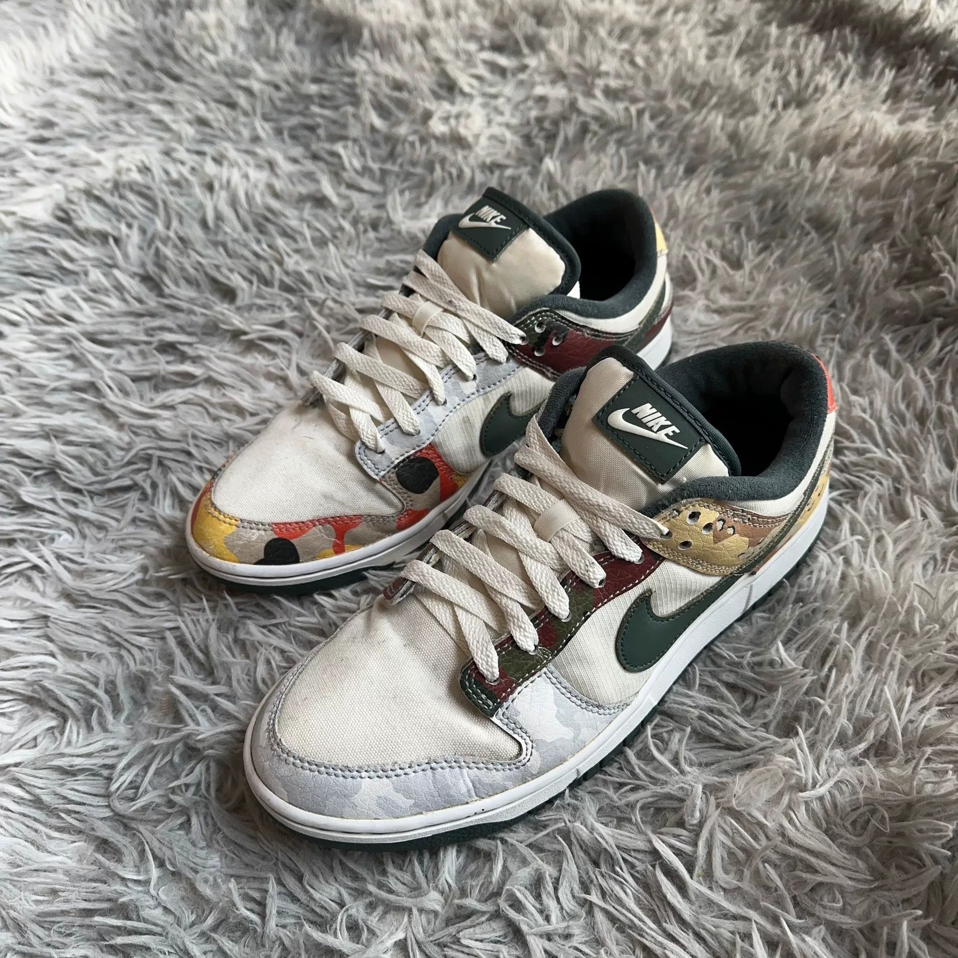 Nike Nike Camo Lowtop Sneakers 42 Men Size US 9 / EU 42 - 1 Thumbnail