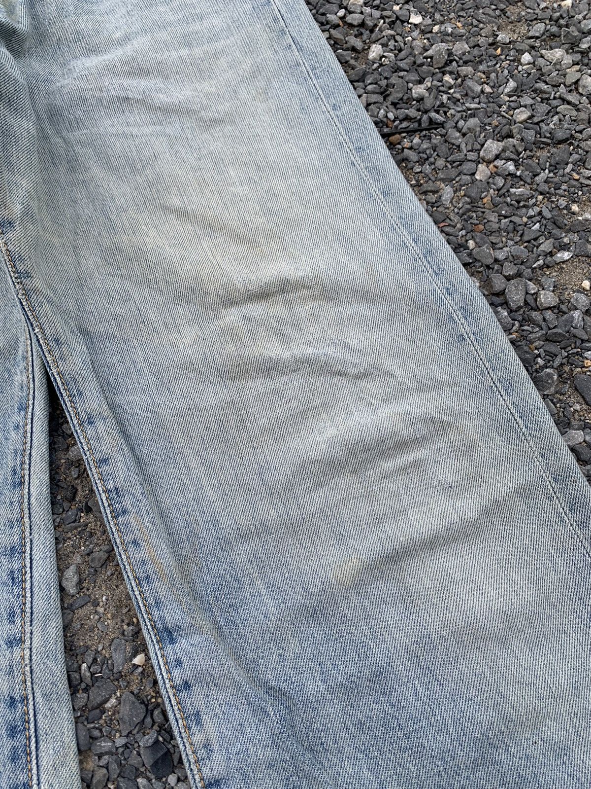 Edwin VINTAGE EDWIN 505XX SELVEDGE FADED JAPANESE DISTRESSED DENIM Size US 29 - 17 Thumbnail