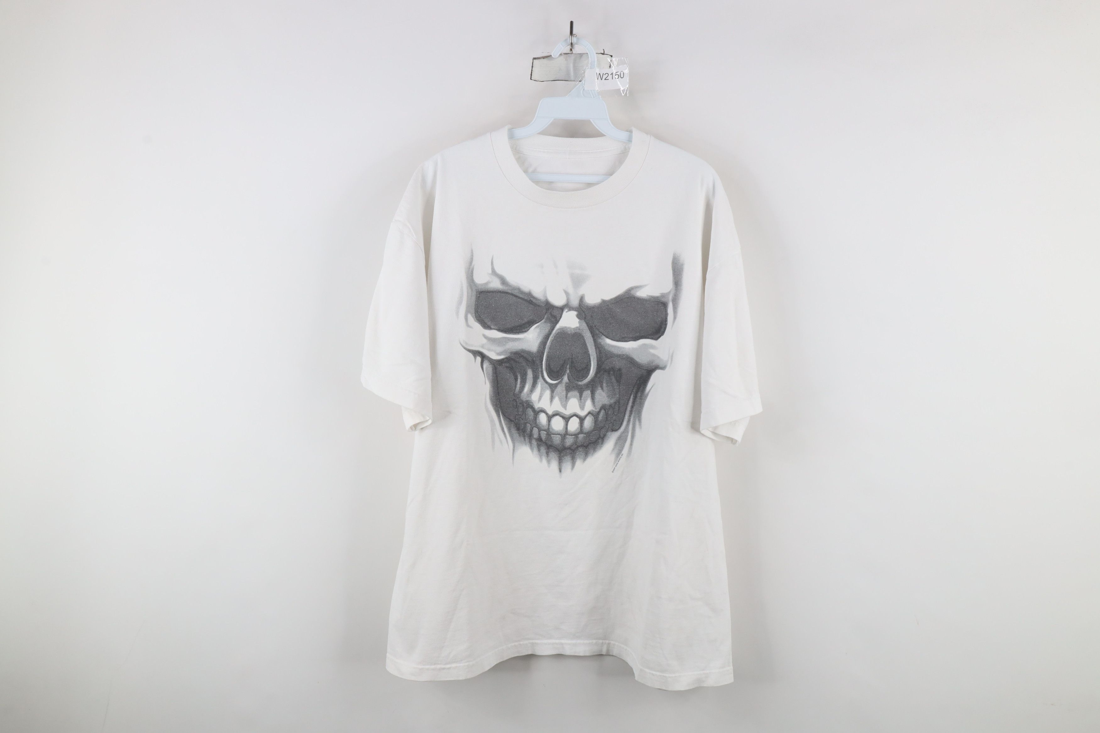 Vintage Vintage Y2K Streetwear Skull Skeleton MMA Fighting T-Shirt Size US XL / EU 56 / 4 - 1 Thumbnail