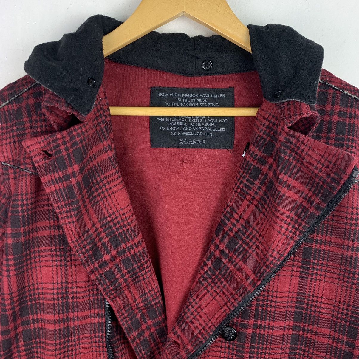 Designer × Japanese Brand × Vintage Vintage Japanese Brand Chekered Hoodies Jacket Size US XL / EU 56 / 4 - 10 Thumbnail