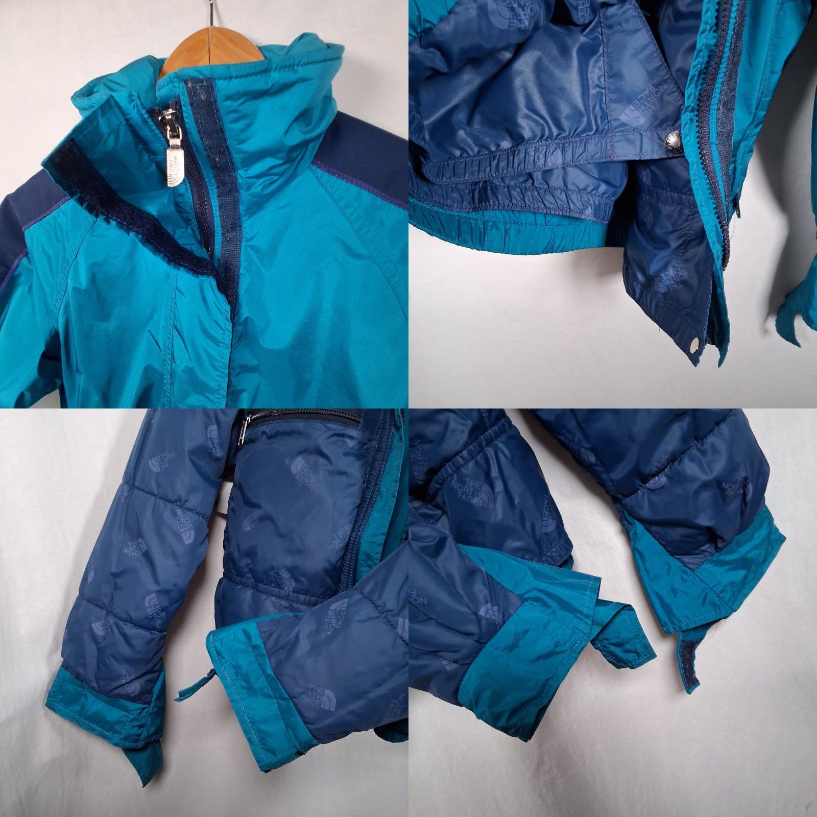 The North Face VINTAGE The North Face Extreme Jacket Women 10 Teal Gore Tex Winter Ski Coat Size L / US 10 / IT 46 - 8 Thumbnail