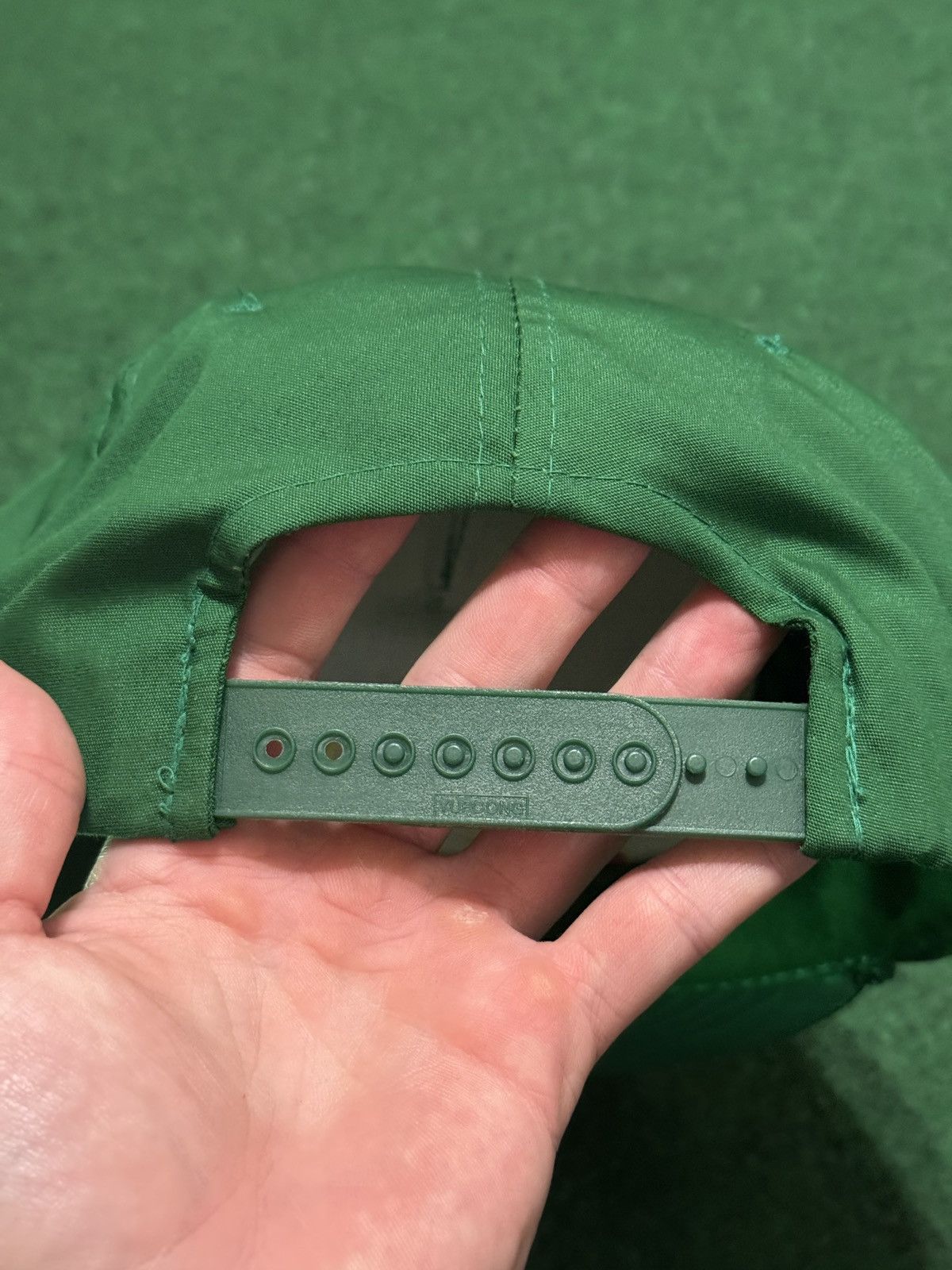 Vintage Vintage BCO Blair County Oil Green 80s Yuppong Snapback Hat Size ONE SIZE - 7 Thumbnail