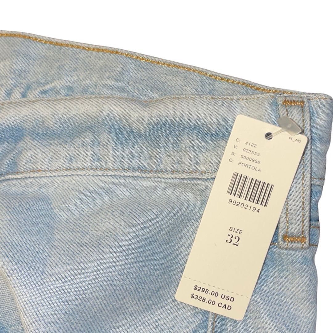 Citizens Of Humanity Brynn Drawstring High-Rise Wide Leg Denim Jeans 32 NWT Size 32" / US 10 / IT 46 - 4 Thumbnail