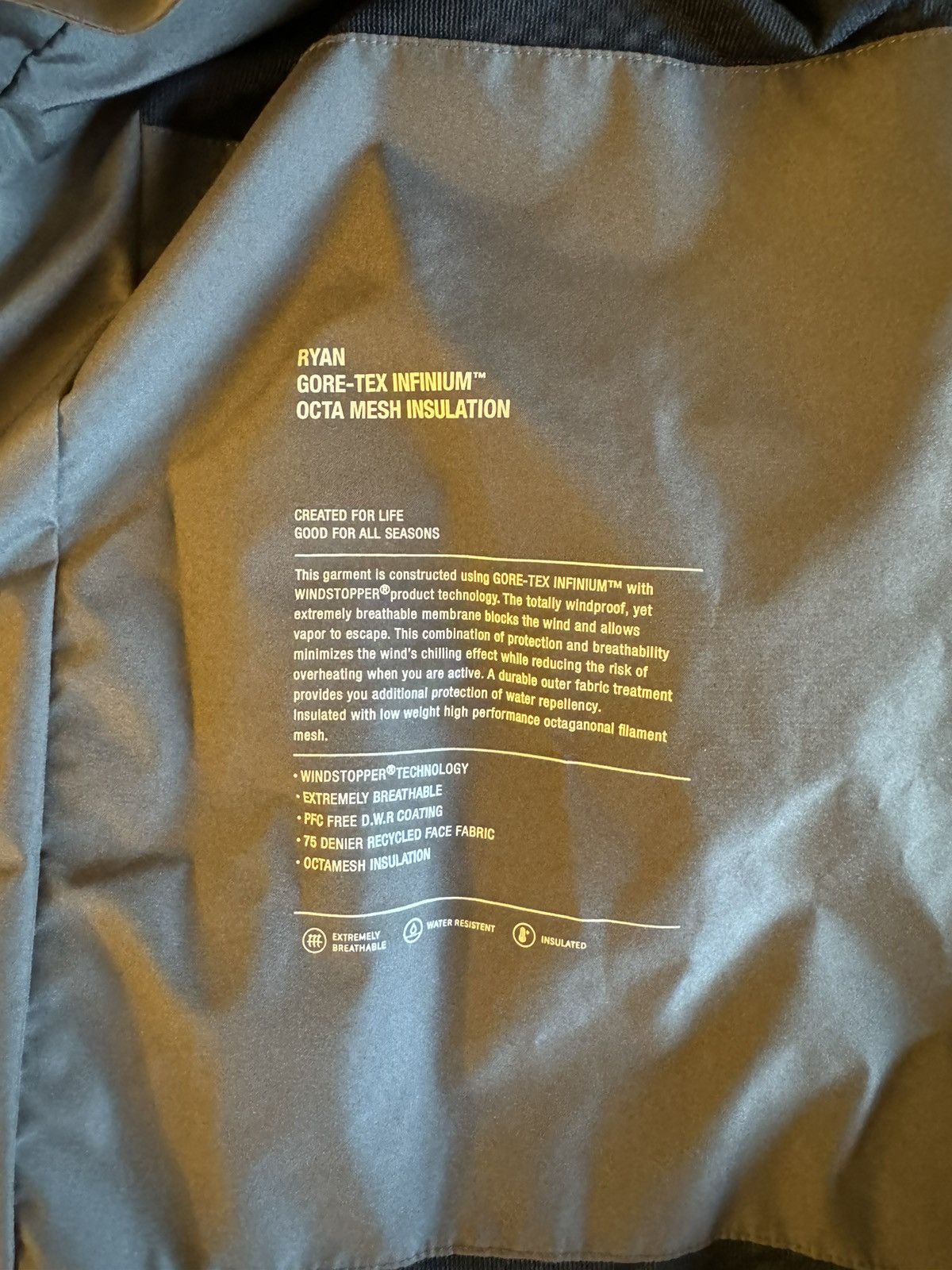 Norse Projects Ryan Gore-Tex Infinium Jacket Size US XXL / EU 58 / 5 - 8 Thumbnail