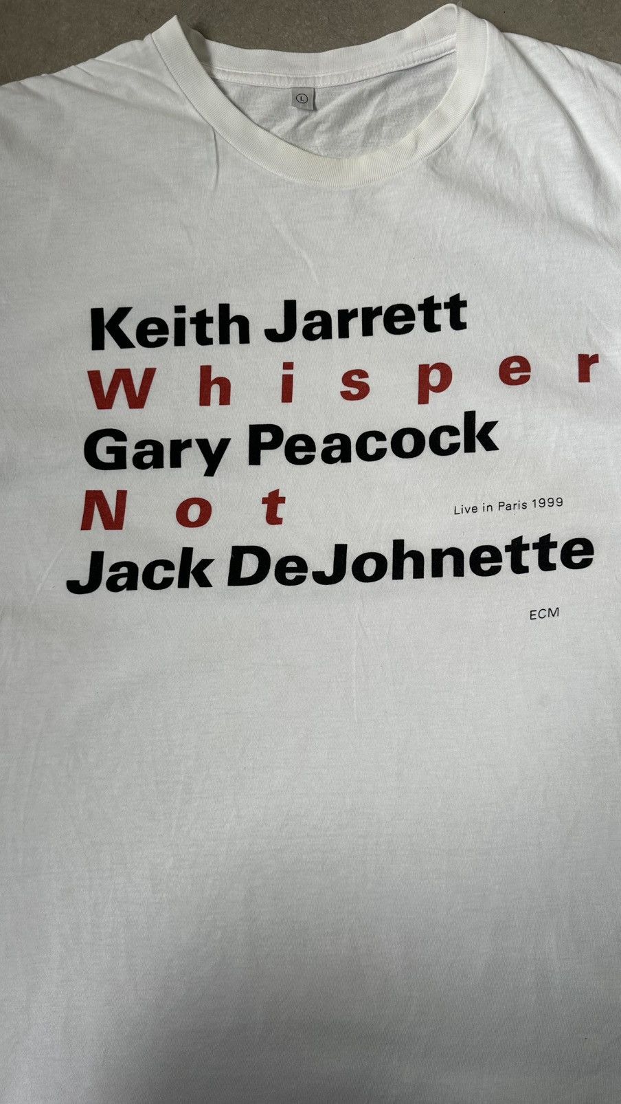 Band Tees VINTAGE KEITH JARRET 1999 UNIQLO TEE Size US M / EU 48-50 / 2 - 2 Thumbnail
