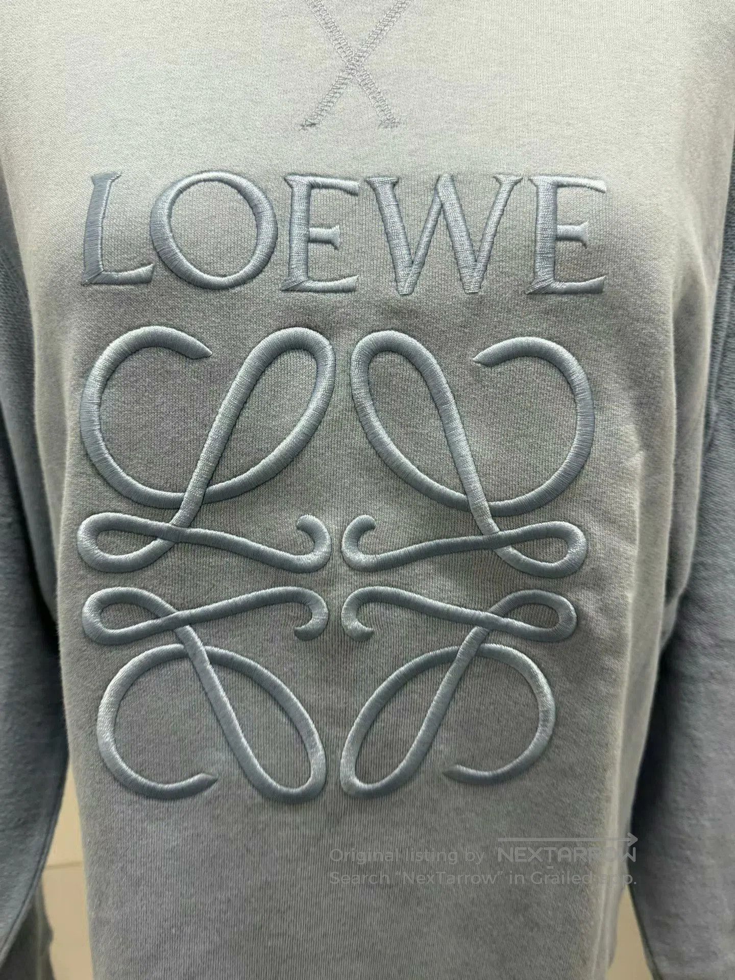 Loewe Loewe Embroidered Logo Sweatshirt Size S. Size S / US 4 / IT 40 - 3 Thumbnail
