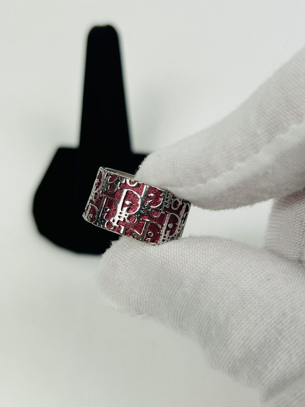 Dior Dior Red Trotter 2 Ring size 5 Size ONE SIZE - 5 Thumbnail