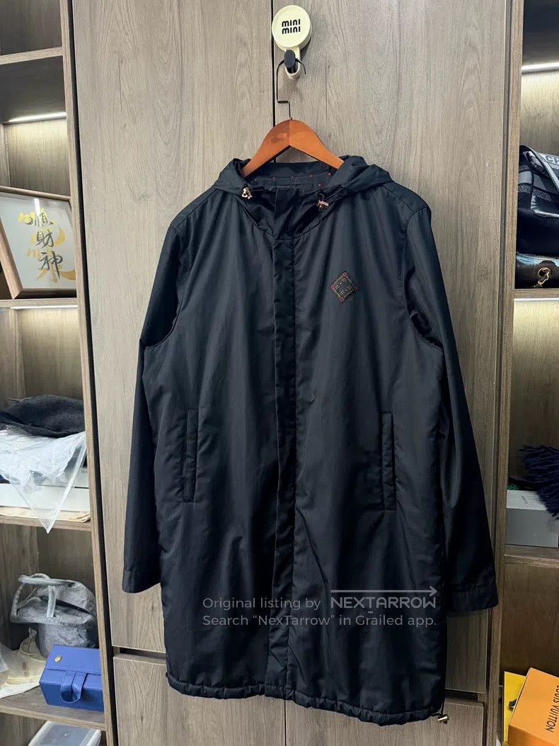 Givenchy Givenchy Hooded Cotton Coat Size US XL / EU 56 / 4 - 6 Thumbnail