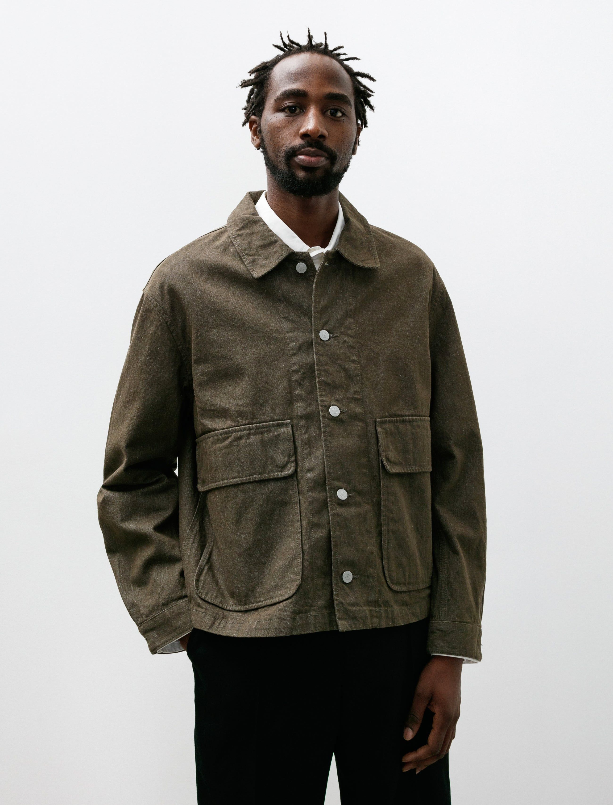 James Coward Replica Jacket Olive One Wash Denim - Size 2 (S) Size US S / EU 44-46 / 1 - 1 Thumbnail