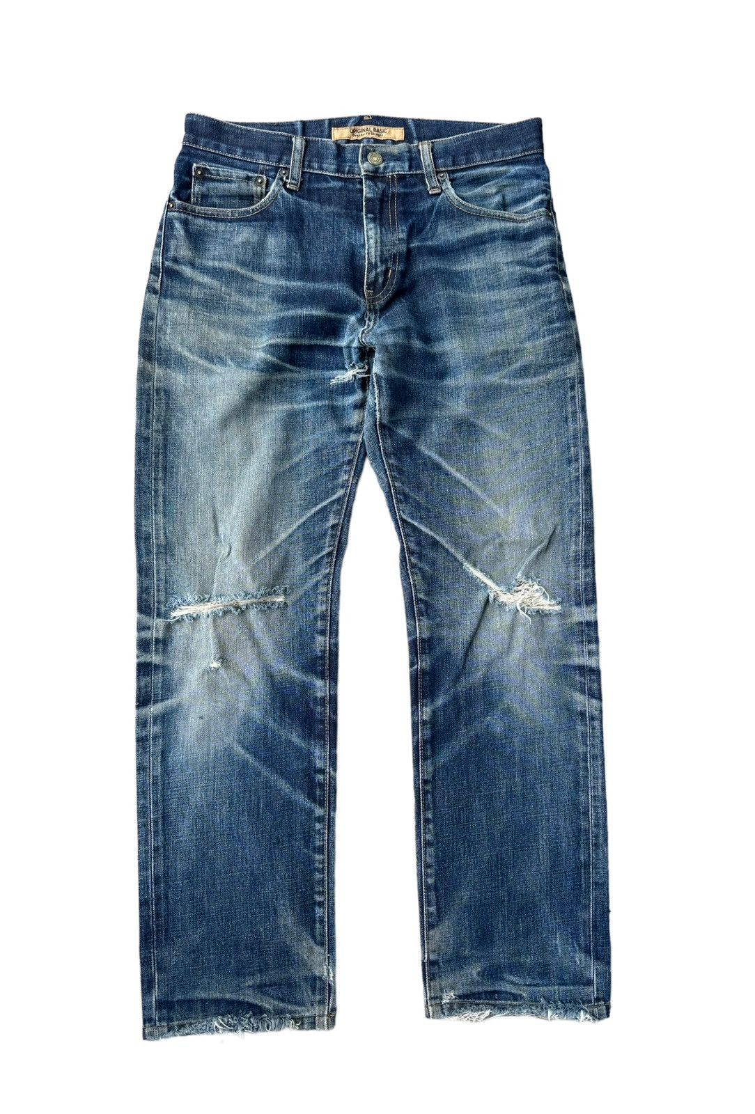 Uniqlo Uniqlo rusty wash denim jeans Size US 30 / EU 46 - 2 Thumbnail