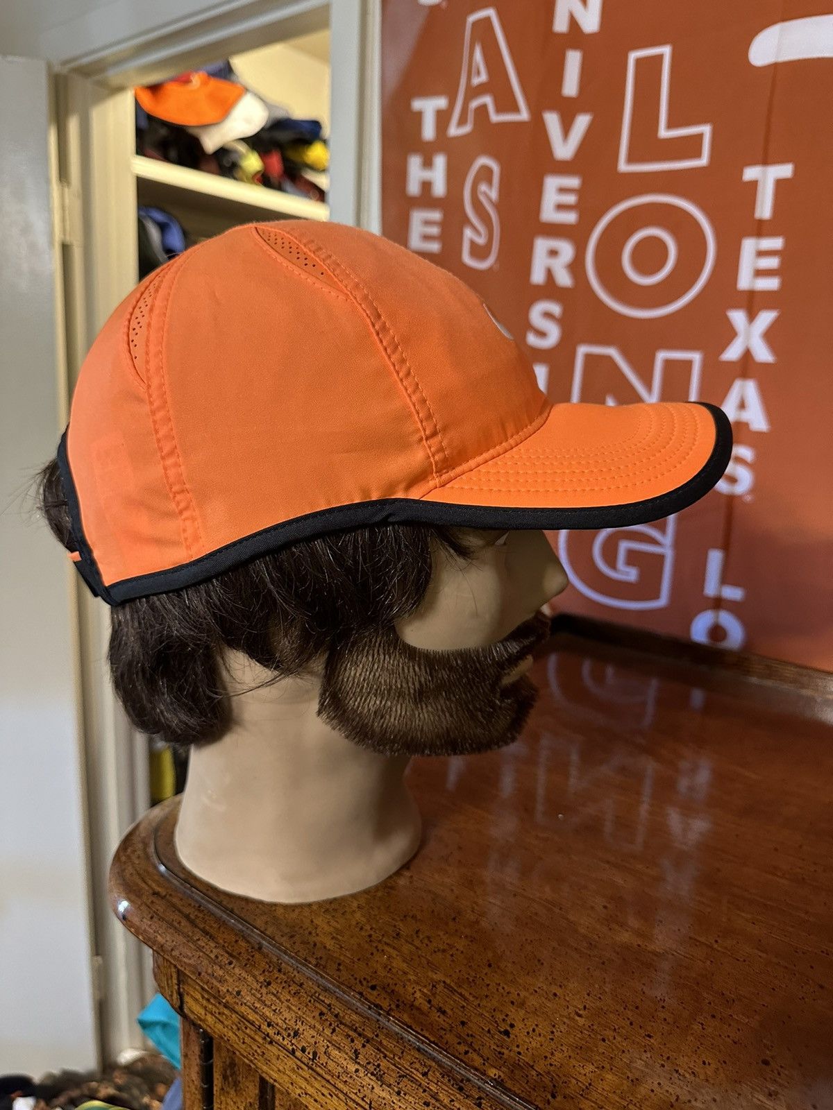Nike × Vintage Vintage Nike Feather Light “Tart Orange” hat 00s Size ONE SIZE - 3 Thumbnail