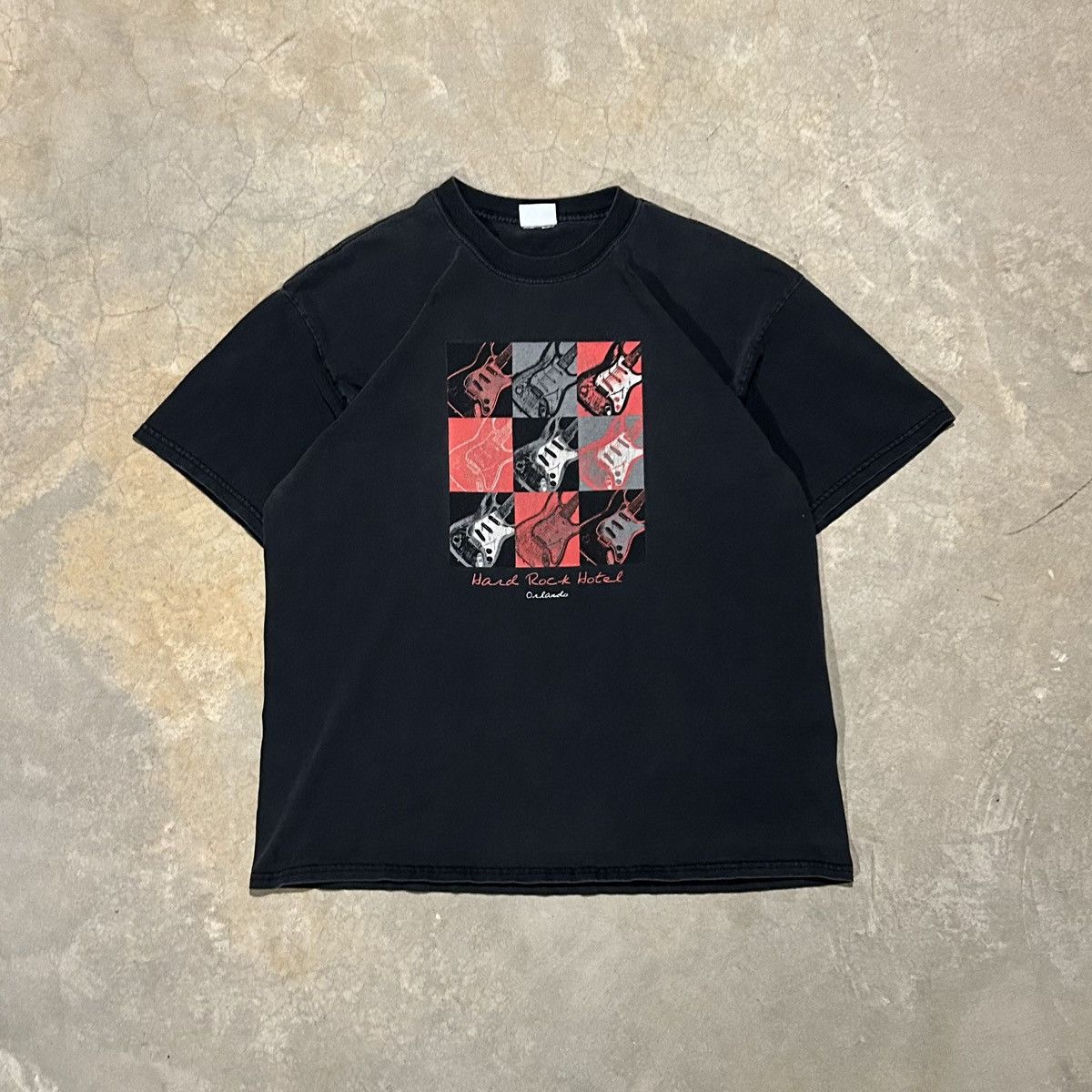 Hard Rock Cafe × Vintage Crazy Vintage Y2K Hard Rock Cafe Andy Warhol Style Tee Size US XL / EU 56 / 4 - 1 Thumbnail
