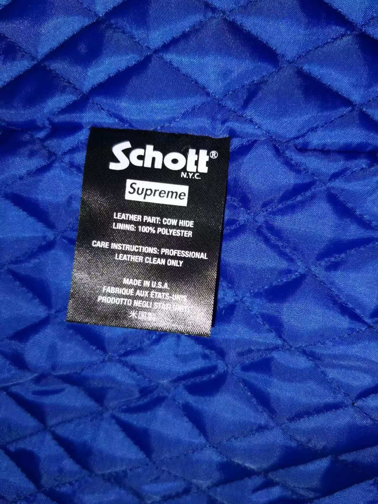 Supreme UNWORN* SUPREME®/JUNYA WATANABE CDG/SCHOTT®LEATHER PEACOAT Size US M / EU 48-50 / 2 - 13 Thumbnail