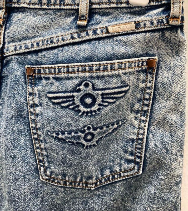 Kapital Kapital Snowflake denim wide-leg jeans Size 25" / US 0 / IT 36 - 5 Thumbnail