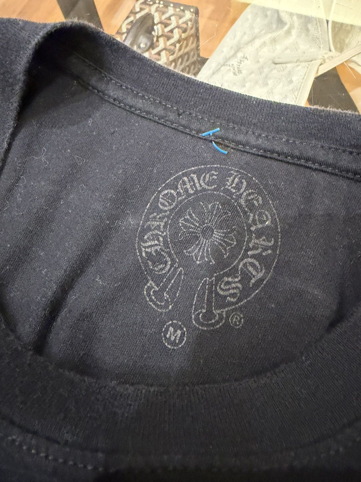Chrome Hearts Chrome Hearts Side Flame Pocket Tee Size US M / EU 48-50 / 2 - 3 Thumbnail