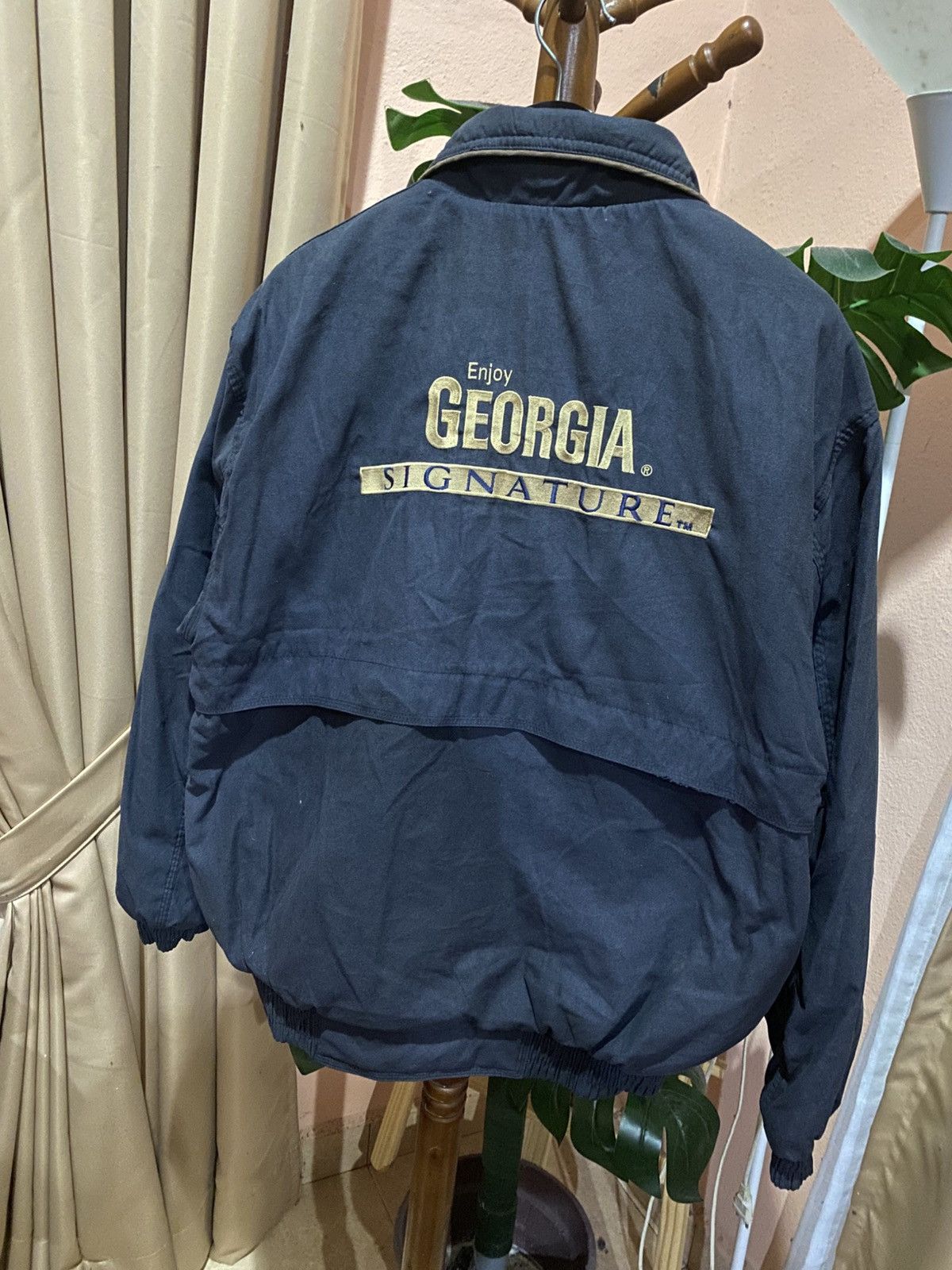 Vintage VINTAGE GEORGIA SIGNATURE BOMBER JACKET MADE IN JAPAN Size US L / EU 52-54 / 3 - 9 Thumbnail