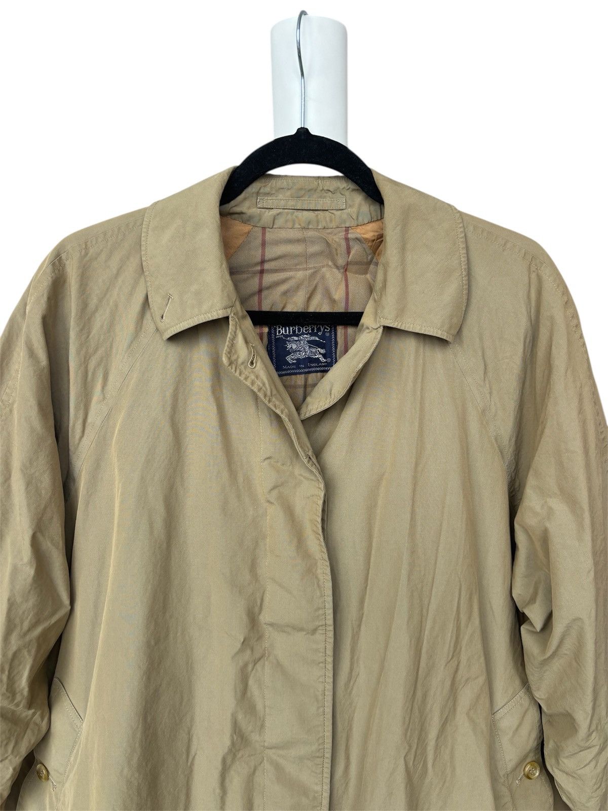 Burberry Vintage Burberry Trench Coat Size L / US 10 / IT 46 - 4 Thumbnail