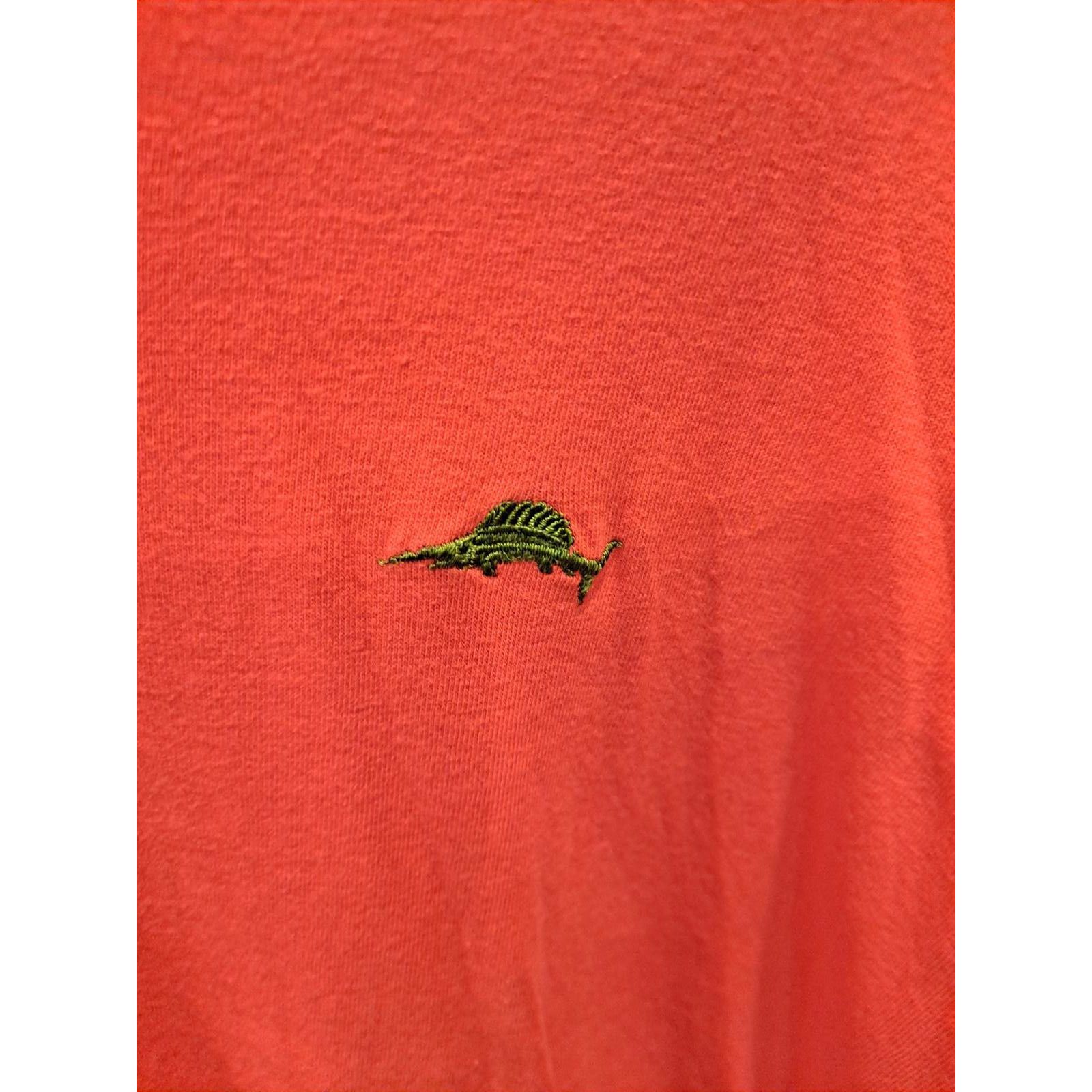 Other Joe Marlin Orange Tee with Green Embroidered Logo Size XL Size US XL / EU 56 / 4 - 2 Thumbnail