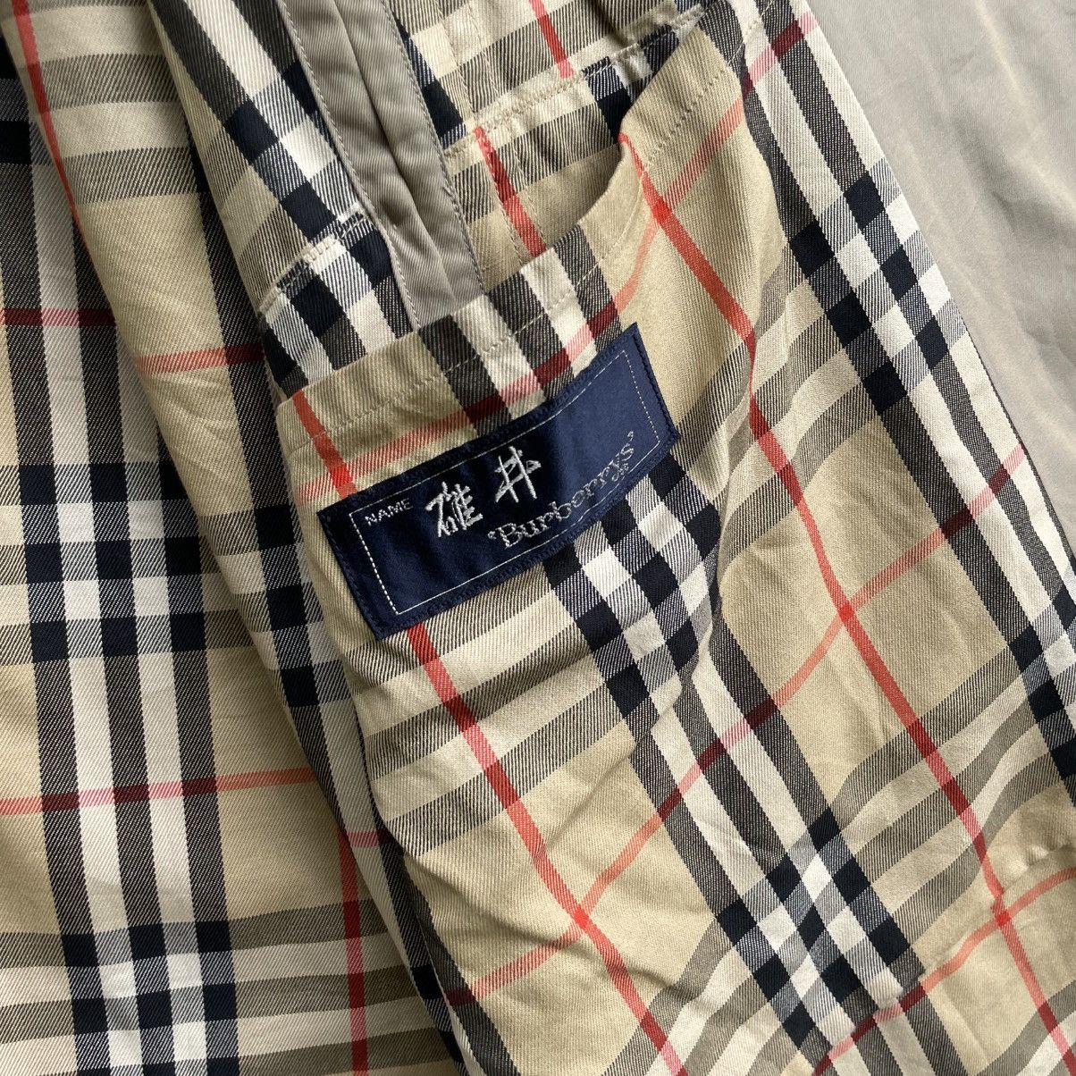 Burberry 💥Vintage Burberrys Prorsum Nova Check Trench Coat Jacket Size US M / EU 48-50 / 2 - 6 Thumbnail