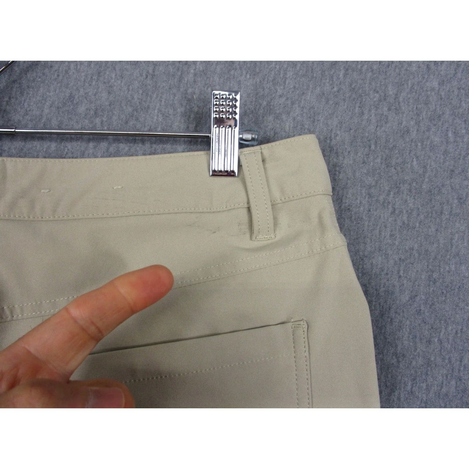 Lululemon Lululemon Mens Slim Chino Pants 32x30 Beige 5 Pocket Casual Jeans-Style With Zip Front Size US 32 / EU 48 - 7 Thumbnail