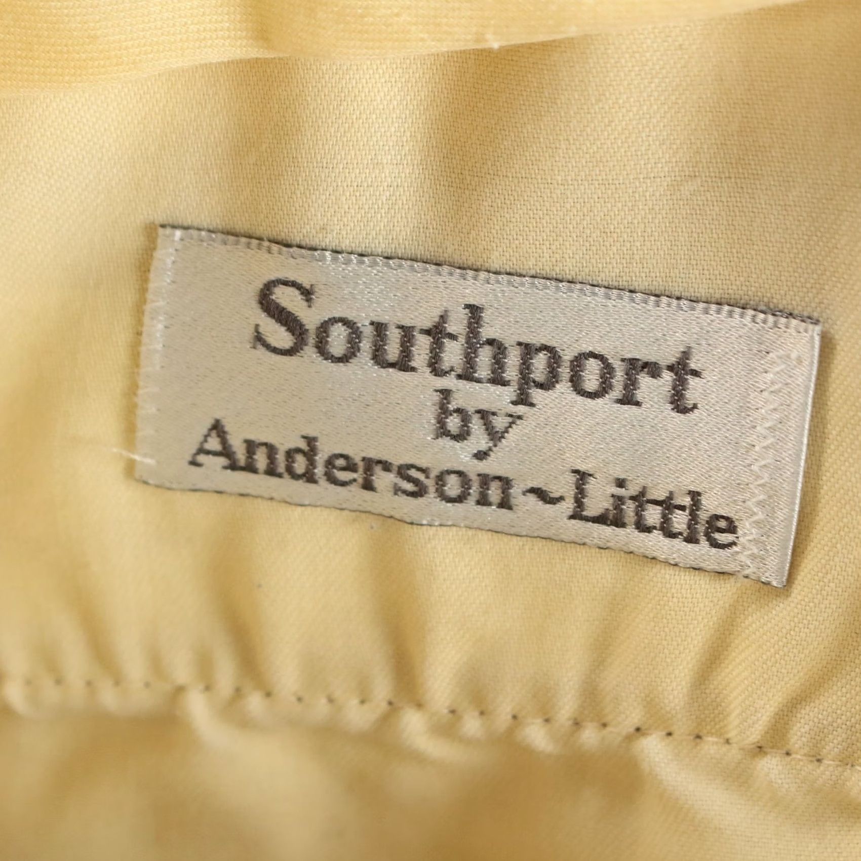 JW Anderson VINTAGE ANDERSON LITTLE polyester flat front straight leg pants 35x29 talon zip 70s Mens Size US 35 - 7 Thumbnail