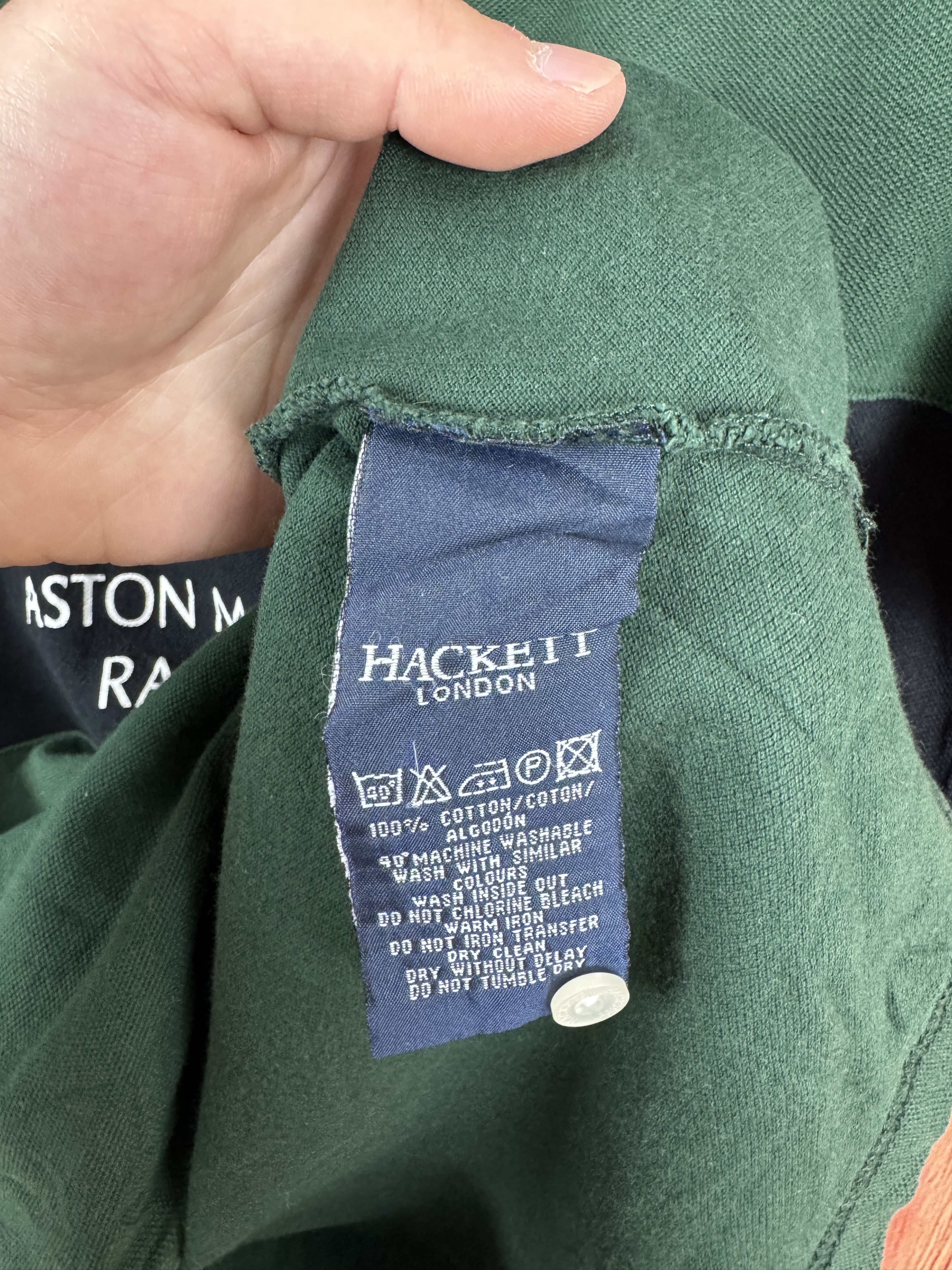 Hackett Aston Martin Racing by Hackett F1 Formula 1 Polo 59 Team Size US L / EU 52-54 / 3 - 7 Thumbnail