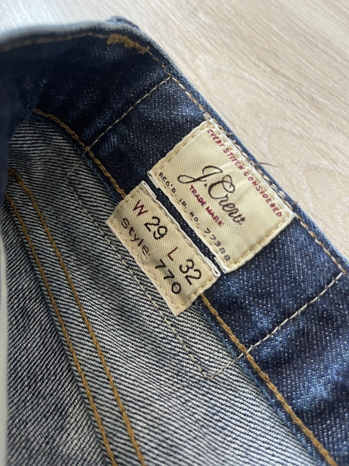 J.Crew Vintage J.Crew jeans 770 blue denim rare w29 Size US 29 - 7 Thumbnail