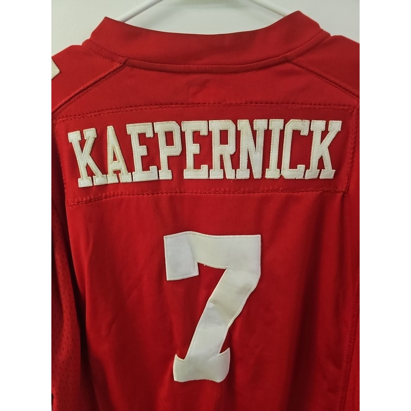 Nike Nike Collin Kaepernick #7 SF 49ers Jersey Mens 2XL NFL Red Size US XXL / EU 58 / 5 - 10 Thumbnail