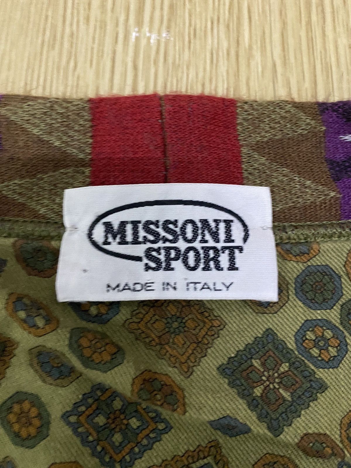 Missoni × Vintage Vintage Missoni sport cardigan Size US M / EU 48-50 / 2 - 5 Thumbnail