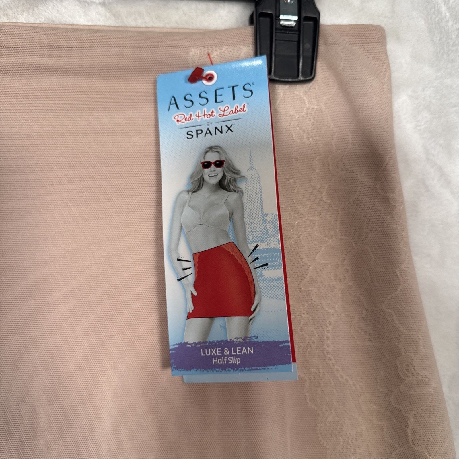 Spanx ASSETS SPANX Luxe Lean Half Slip Super Control Skirt Nude Ro Size ONE SIZE - 2 Thumbnail