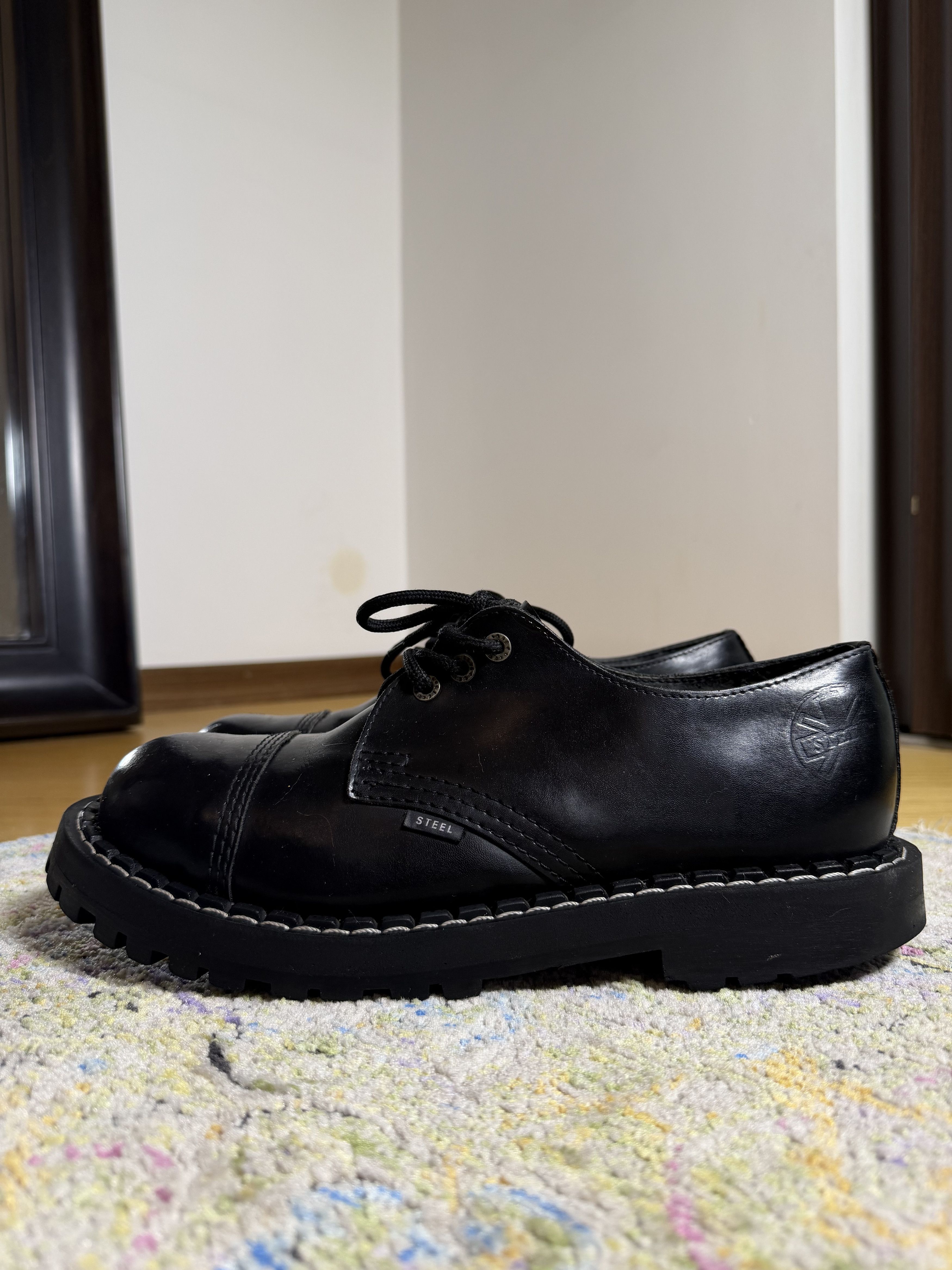 TW Steel Steel 101-102/O/B Leather Low Top Boots Size US 11 / EU 44 - 3 Thumbnail