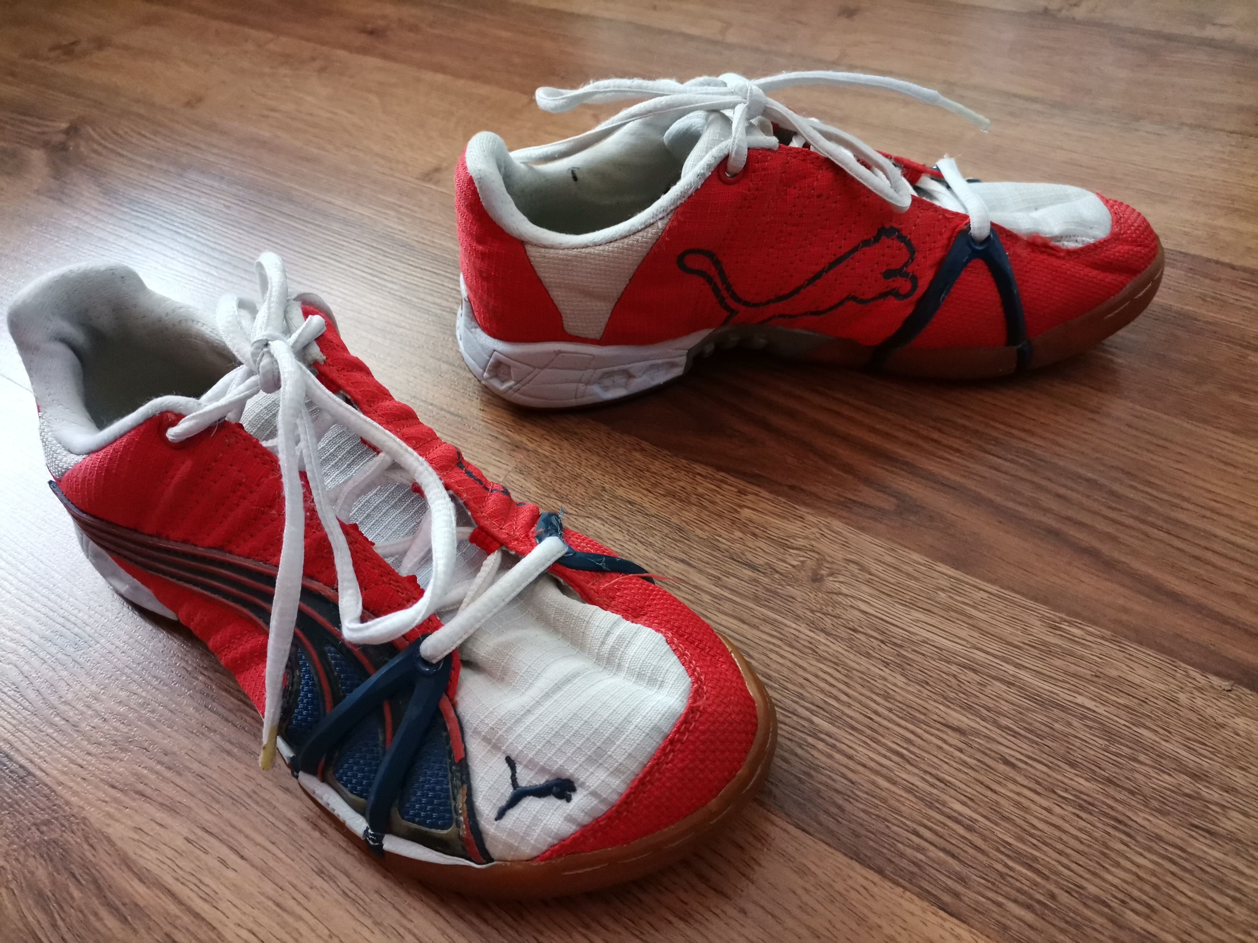 Puma × Vintage Vintage Puma Women's Shoes Size US 6 / IT 36 - 4 Thumbnail