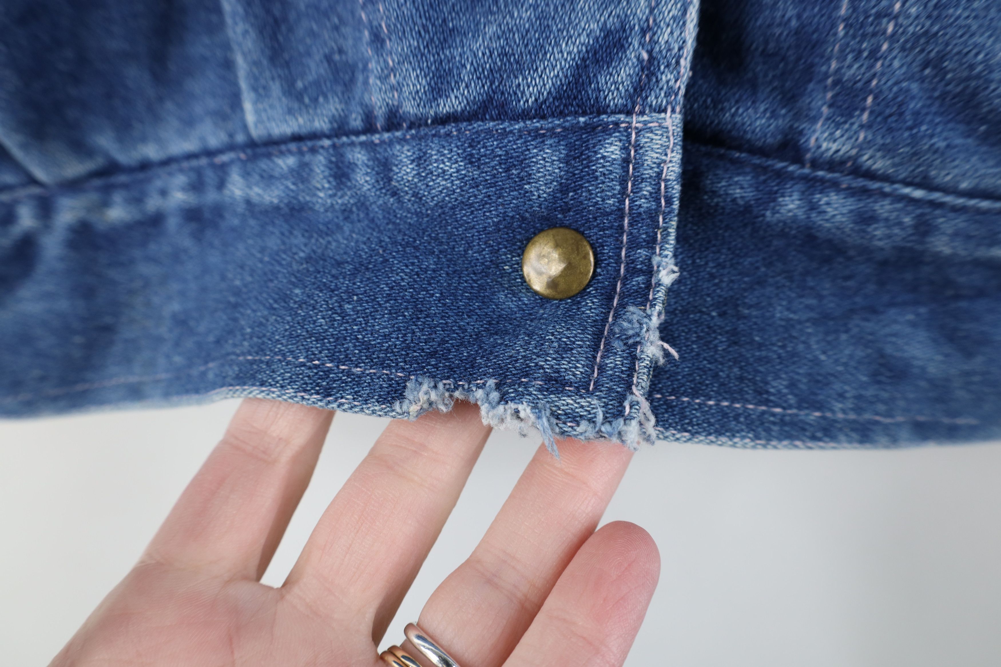 Vintage Vintage 80s 90s Streetwear Sleeveless Denim Vest Jacket Size XL / US 12-14 / IT 48-50 - 4 Thumbnail
