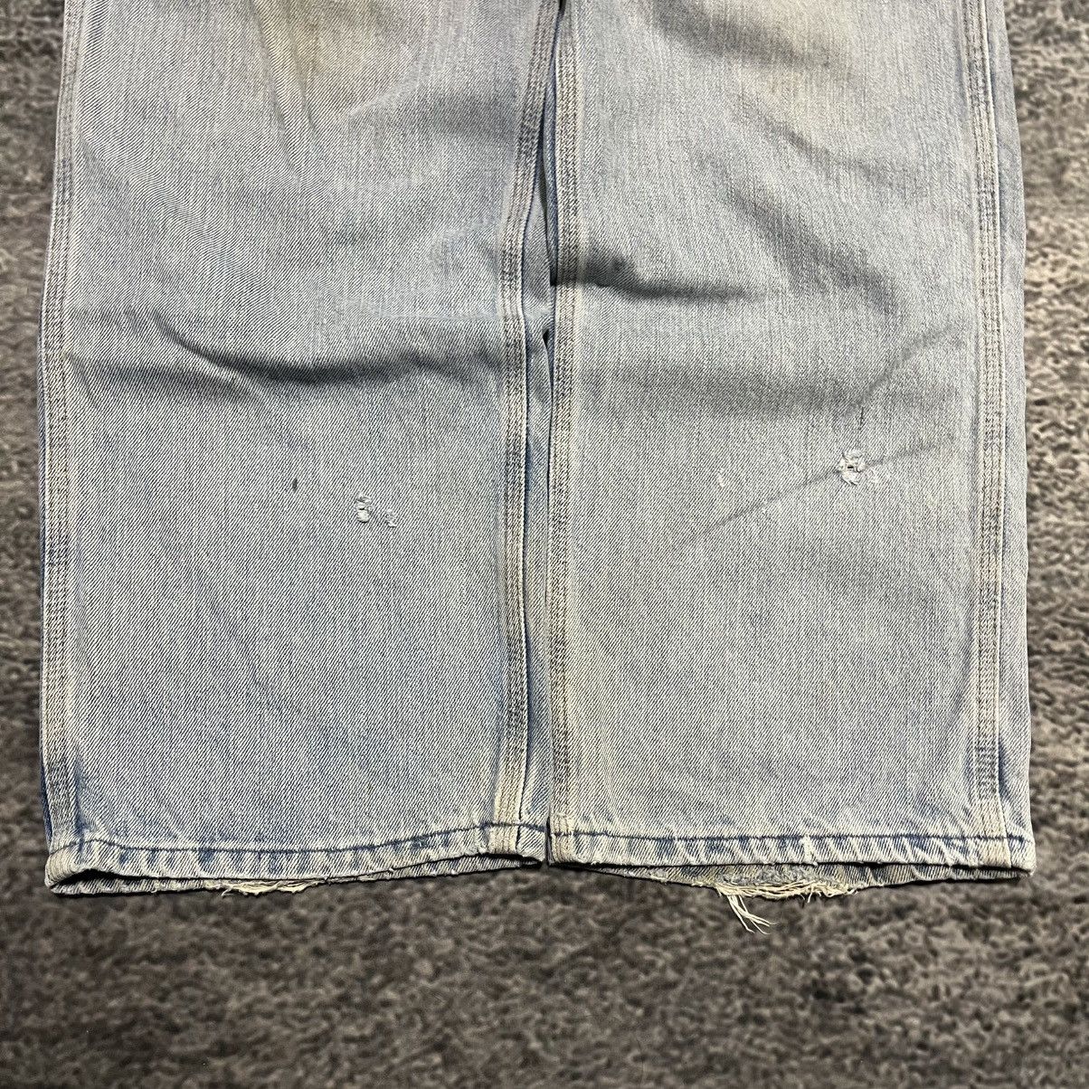 Big Mac Vintage 90s Faded Big Mac Baggy Wide Leg Carpenter Jeans Size US 32 / EU 48 - 6 Thumbnail