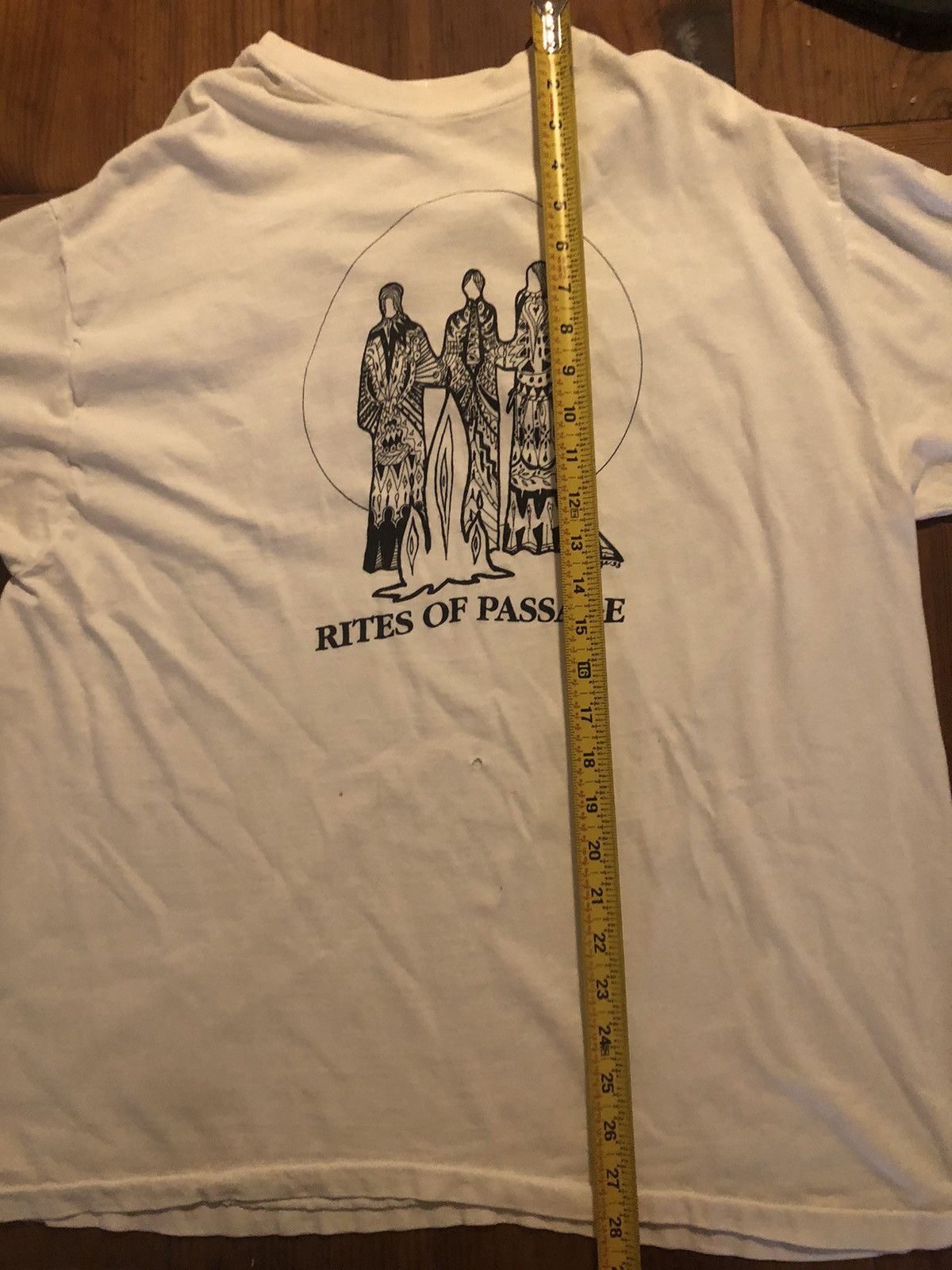 Vintage Vintage 1993 “Rites of Passage” T Shirt S/XL Size US XL / EU 56 / 4 - 8 Thumbnail