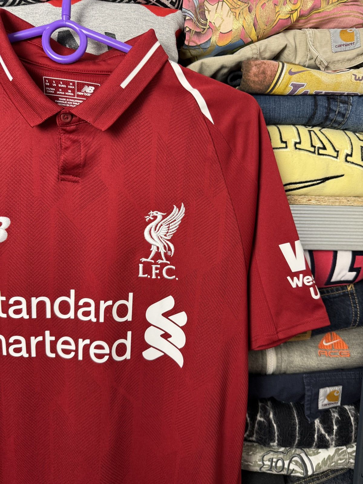 New Balance New Balance FC Liverpool M.Salah Soccer Jersey Y2K Drill Size US S / EU 44-46 / 1 - 5 Thumbnail