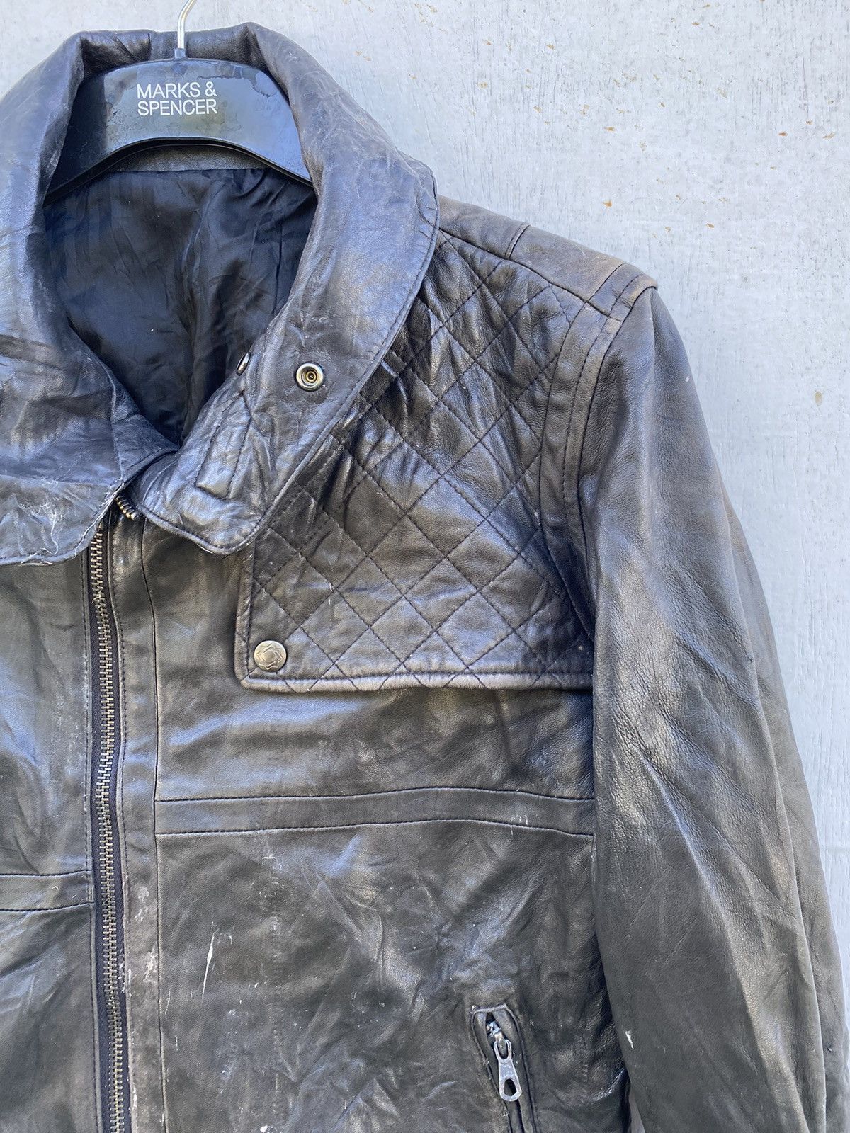 Japanese Brand JAPAN BRAND ADVANTAGE CYCLE BIKER STYLE JACKET Size US M / EU 48-50 / 2 - 8 Thumbnail