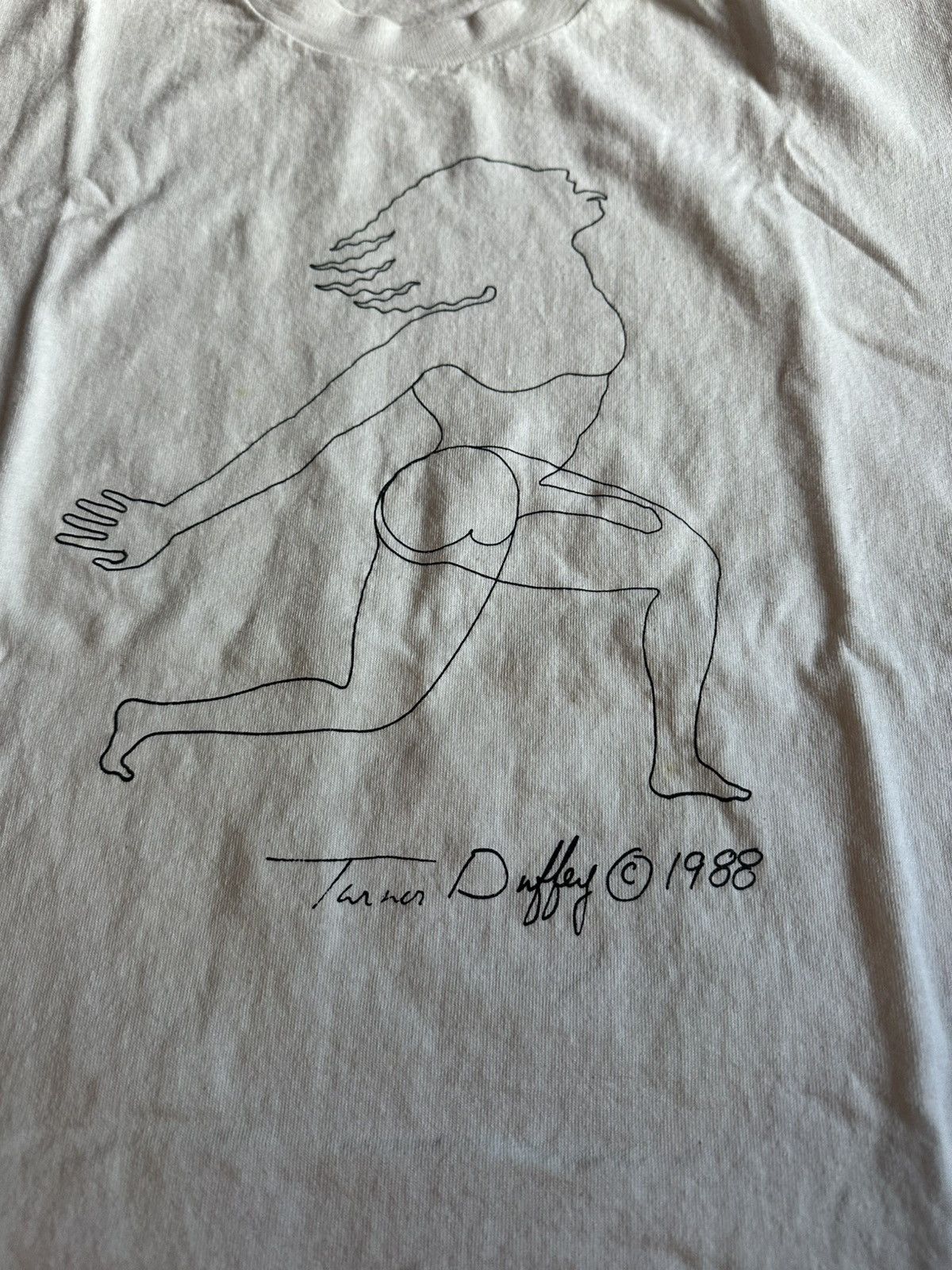 Vintage Vintage 1989 art shirt single stitch Size US L / EU 52-54 / 3 - 2 Thumbnail