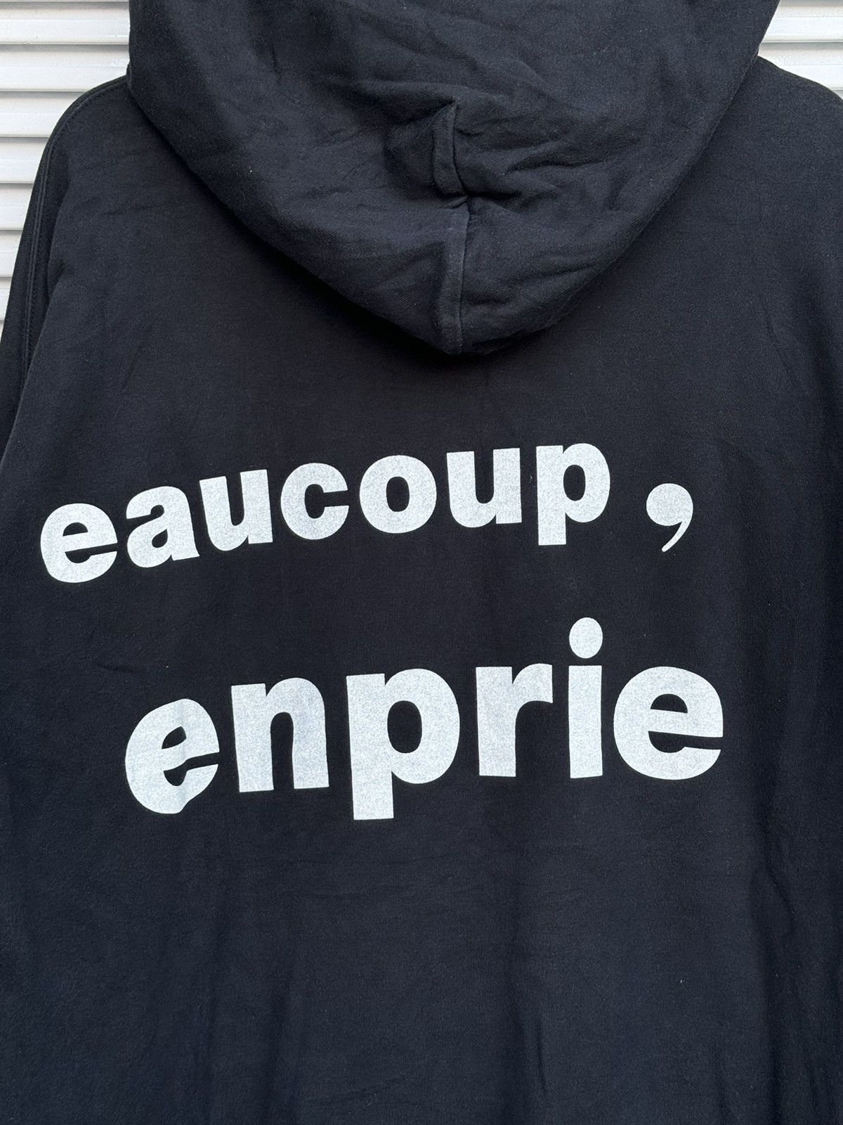 Issey Miyake Vintage Issey Miyake Mercibeaucoup Jevous Emprie Hoodies Size US L / EU 52-54 / 3 - 6 Thumbnail