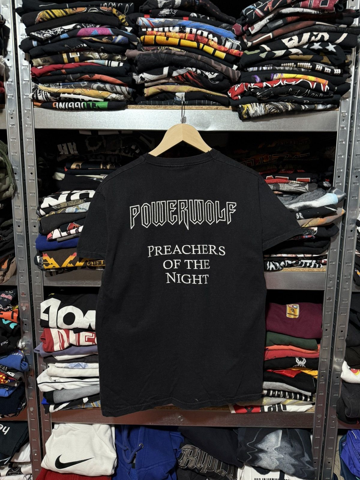 Band Tees Vintage 2013 Powerwolf Peachers Of The Night Rock T-Shirt Size US L / EU 52-54 / 3 - 2 Thumbnail