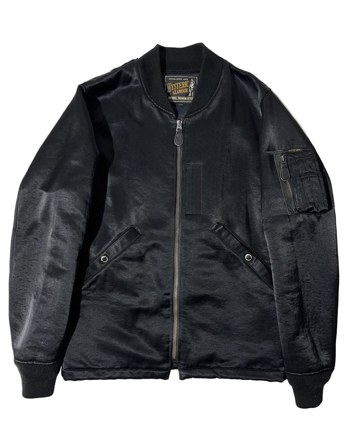 Hysteric Glamour Hysteric Glamour Embroidered Bomber Jacket Size US M / EU 48-50 / 2 - 1 Thumbnail